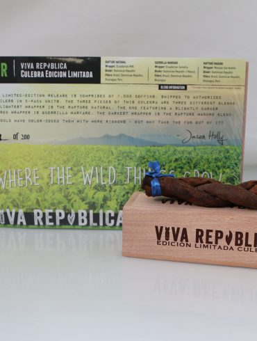 Cigar News: Viva Republica to Release Limited Edition Culebra