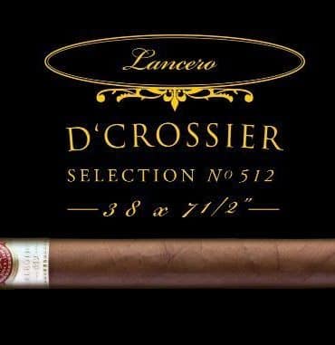 Cigar News: D'Crossier Announces D'Crossier Selection No. 512 Lancero