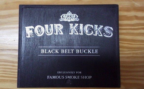 Cigar News: Famous Smoke Announces Four Kicks "Black Belt Buckle" Exclusive