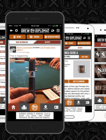 Cigar News: Drew Estate Launches Drew Diplomat App