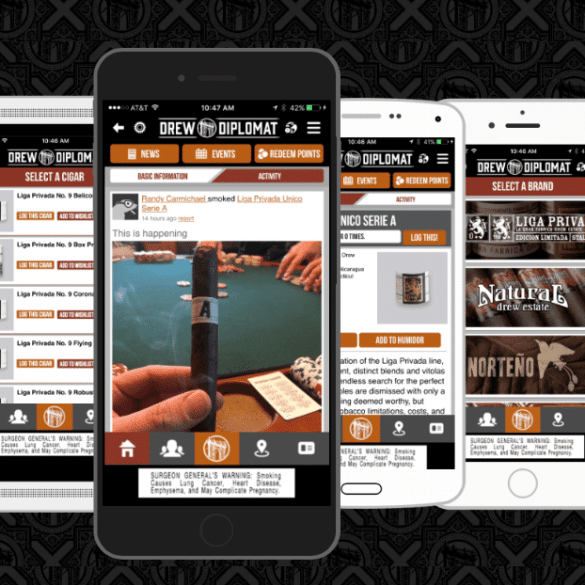 Cigar News: Drew Estate Launches Drew Diplomat App