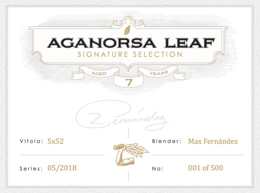 Cigar News: Aganorsa Leaf Announces Signature Selection