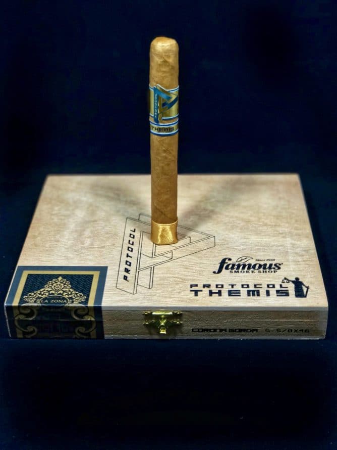 Cigar News: Cubariqueño Announces Protocol Themis Corona Gorda