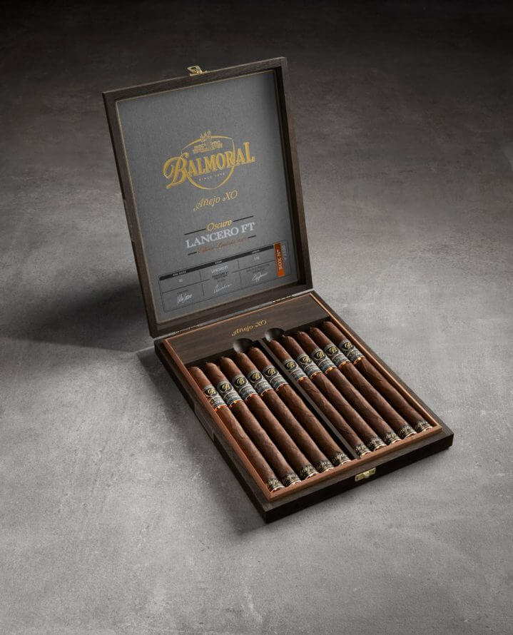 Cigar News: Royal Agio Announces Balmoral Añejo XO Oscuro Lancero