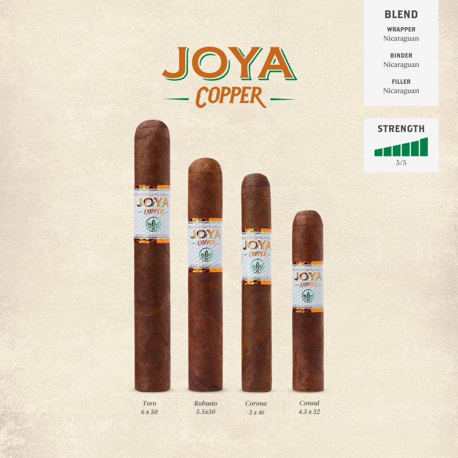 Cigar News: Joya de Nicaragua Announces Joya Copper