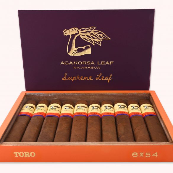 Cigar News: Aganorsa Leaf Adds Toro Size to Supreme Leaf