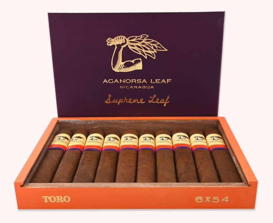 Cigar News: Aganorsa Leaf Adds Toro Size to Supreme Leaf