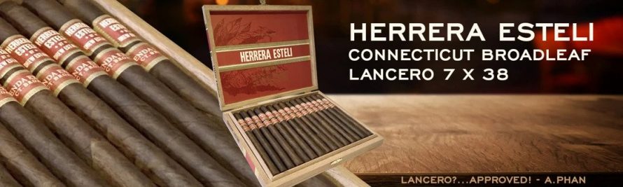 Cigar News: Drew Estate Releases Herrera Esteli Connecticut Broadleaf Lancero Nationally