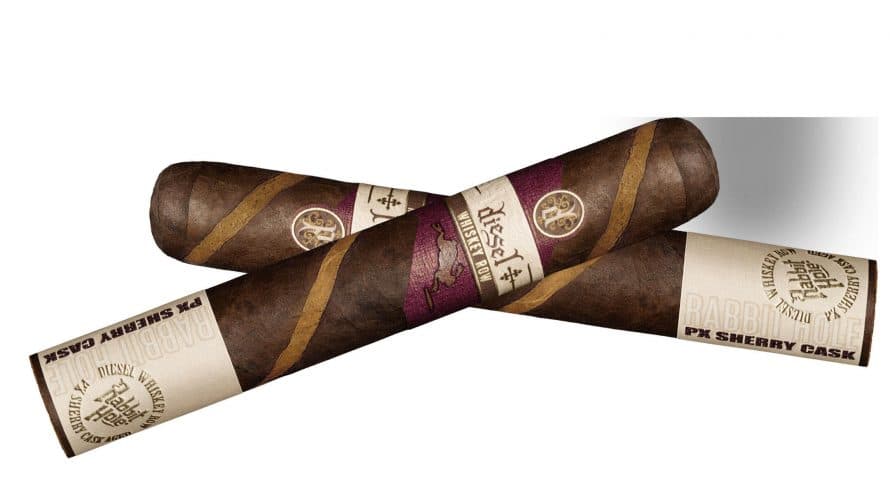 Cigar News: Diesel Announces Whiskey Row Sherry Cask Barber Pole