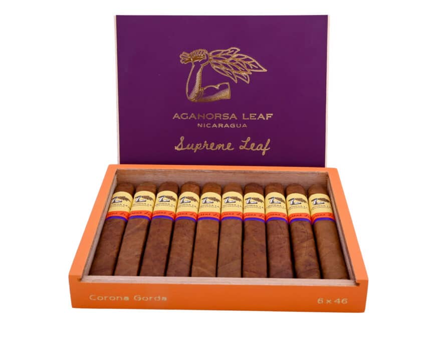 Cigar News: Aganorsa Leaf Announces Supreme Leaf Corona Gorda