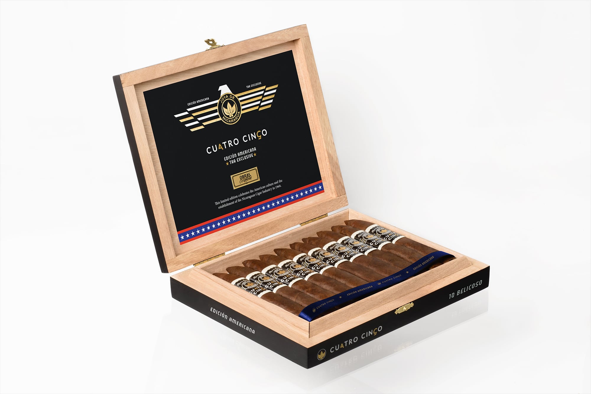 Cigar News: Joya de Nicaragua Announces Cuatro Cinco Edición Americana TAA Exclusive