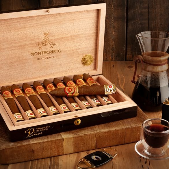 Cigar News: JR Cigar Announces Montecristo Cincuenta JR 50th