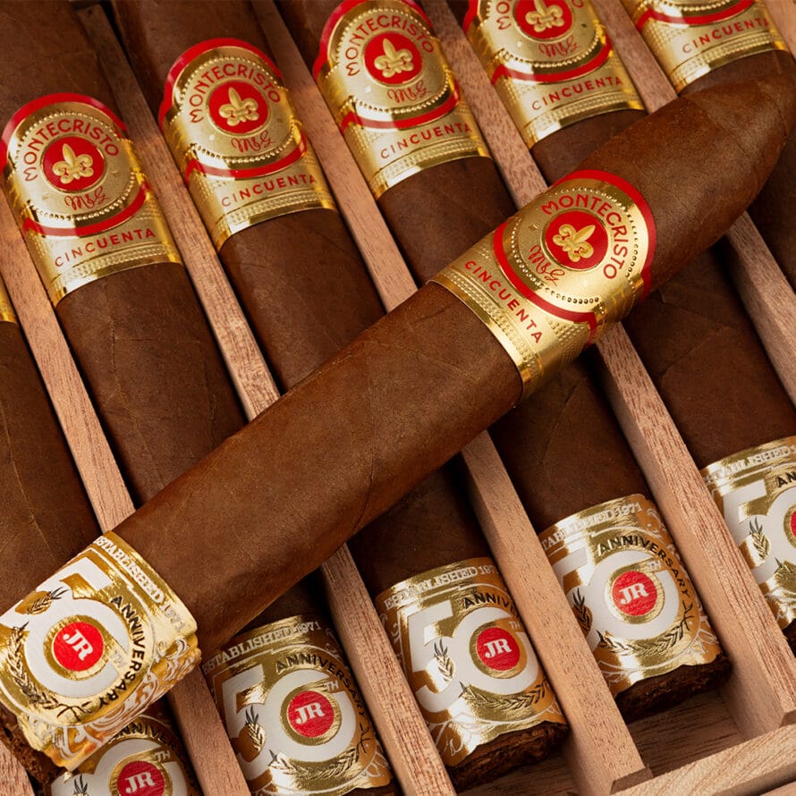 Cigar News: JR Cigar Announces Montecristo Cincuenta JR 50th