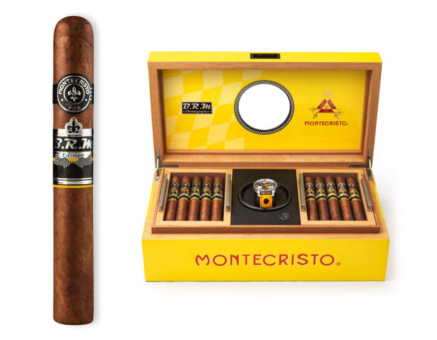 Montecristo Announces B.R.M Humidor with Timepiece - Cigar News