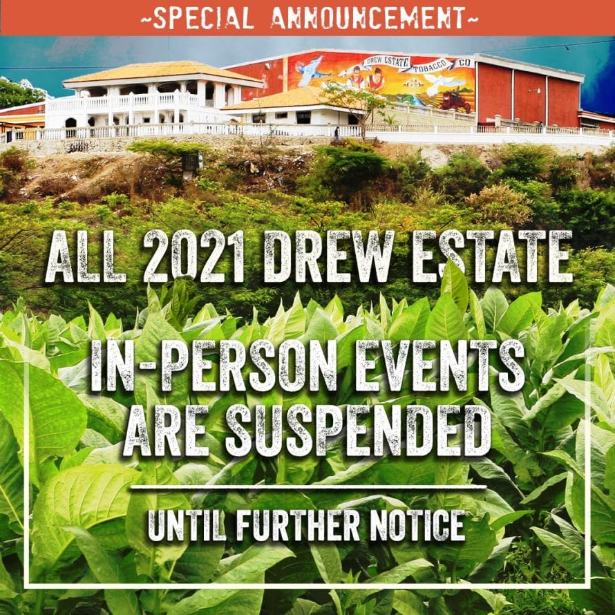 Drew Estate Postpones DE25, Cancels Barn Smokers - Cigar News