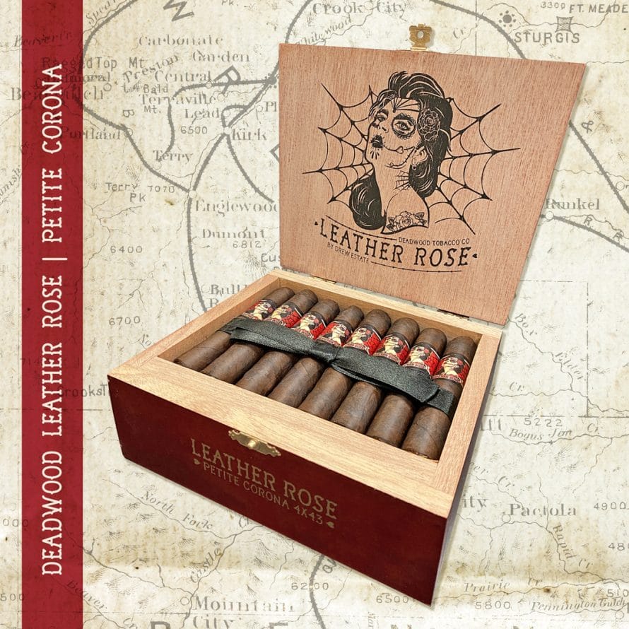 Drew Estate Adds Petite Corona to Deadwood Leather Rose - Cigar News