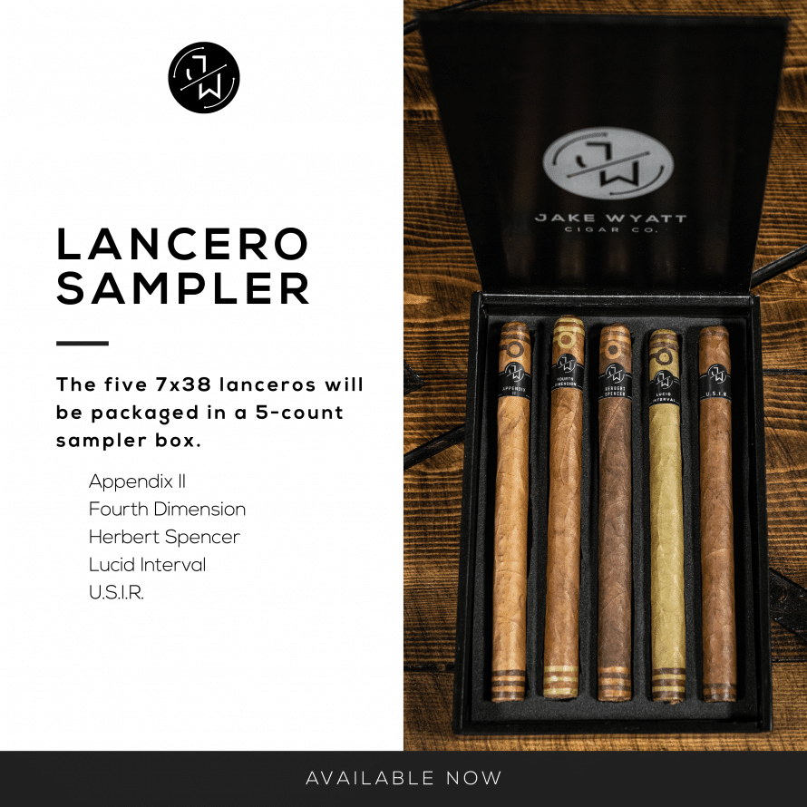 Jake Wyatt Ships Lancero Sampler - Cigar News