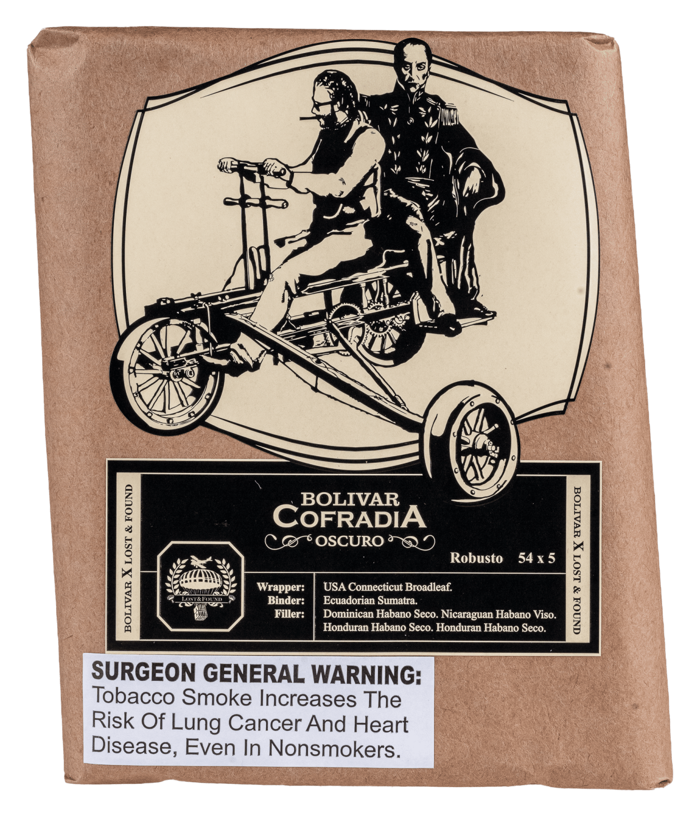 Bolivar Cofradia Lost & Found Oscuro Robusto Blind Cigar Review