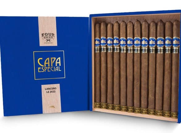 Crowned Heads Announces Four Kicks Capa Especial Lancero LE 2022 - Cigar News