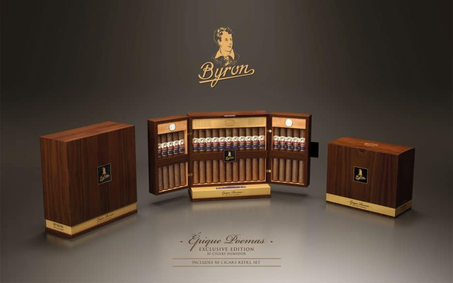 United Cigar Announces 19th Century Byron Epique Poemas Humidor - Cigar News