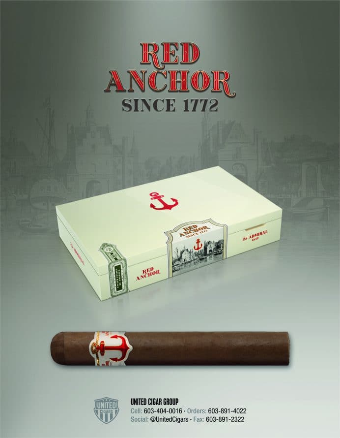 United Cigars Adds New Sizes to Red Anchor - Cigar News