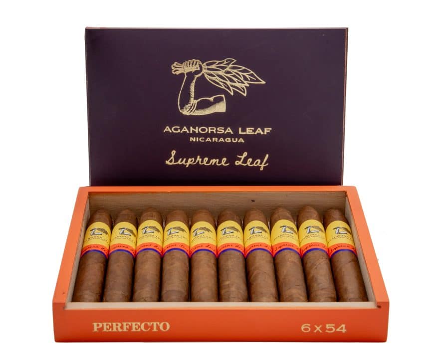 Aganorsa Leaf Adding Supreme Leaf Perfecto - Cigar News