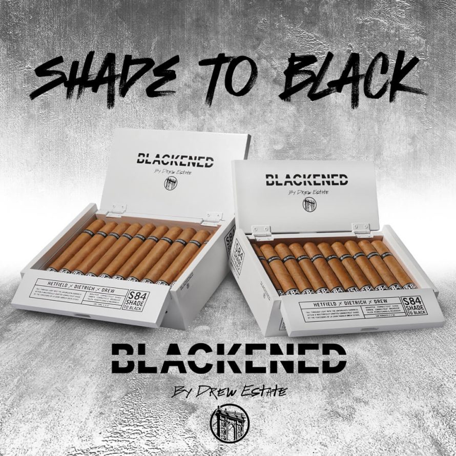 Drew Estate Expands BLACKENED Cigar Line with "S84 Shade to Black" - Cigar News