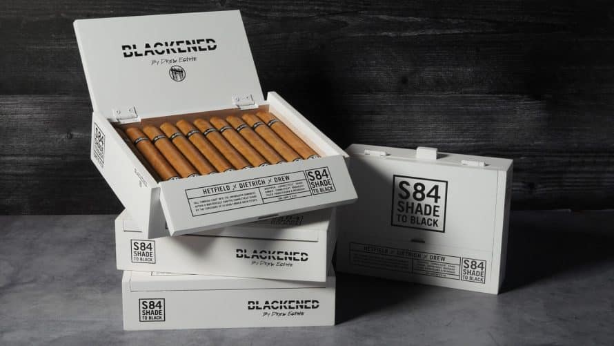 Drew Estate Expands BLACKENED Cigar Line with "S84 Shade to Black" - Cigar News